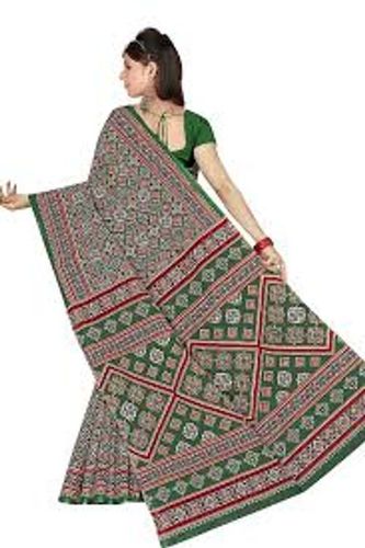 Daily Wear Silky Fancy Stylish Printed Cotton Ladies Sarees