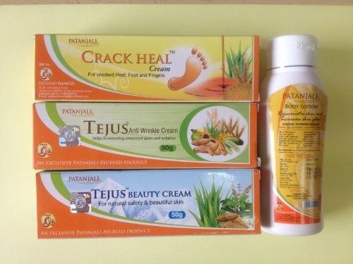 Patanjali Crack Heal Cream For Feet, Smooth Moisturizer And Dryness Ingredients: Herbal