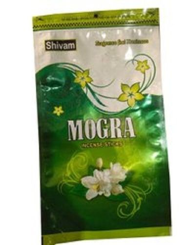 100 Percent Bamboo Wood Made Shudh Mogra Incense Pooja Agarbatti Light Weight And Durable Burning Time: 5 Minutes