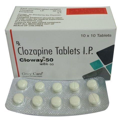 Clozapine Cloway-50 Tablets Ip