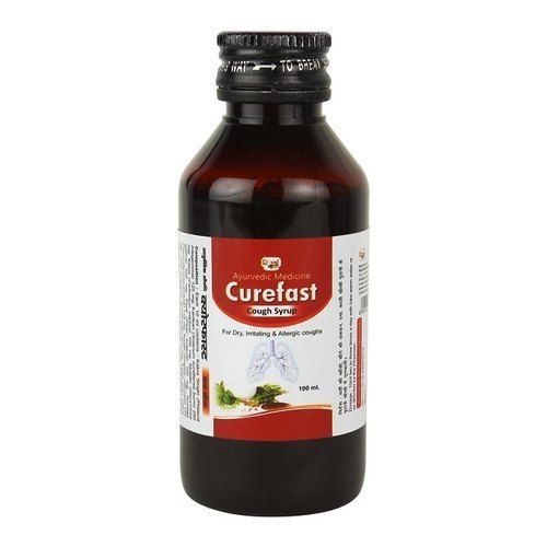 Curefast कफ सिरप आयुर्वेदिक दवा 100 Ml, पैक