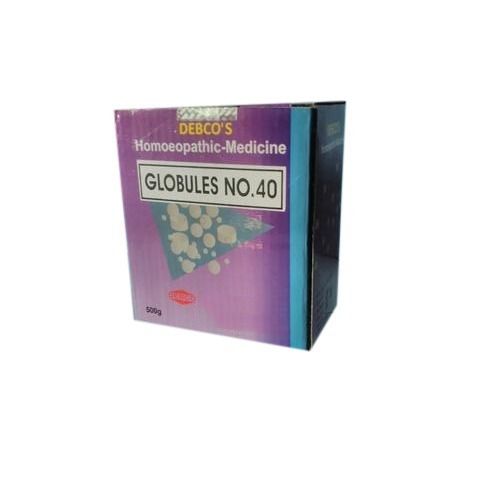 Debco Homoeopathic Medicine Globules No. 40 Ingredients: Cane Milk Or Milk Sugar