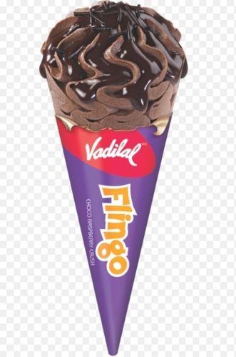 Delicious Taste And Yummy Chocolate Cone Ice Cream, Packing Type: Cone 