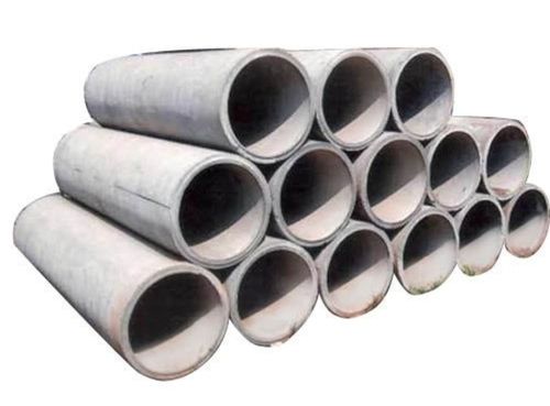 Durable Solid Strong Long Lasting Round White Polished Cement Pipe