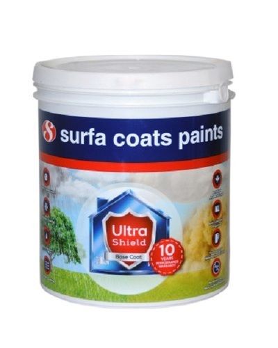 Long Lasting Durable Surfa Coats Paint Ultra Shield Exterior Wall Paint Chemical Name: Titanium Dioxide