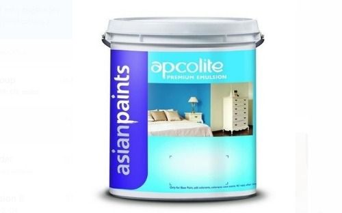 Any Color Matt Smooth Asian Apcolite Premium Emulsion Paint, Dry Time 30 Min, Used To Paint Walls