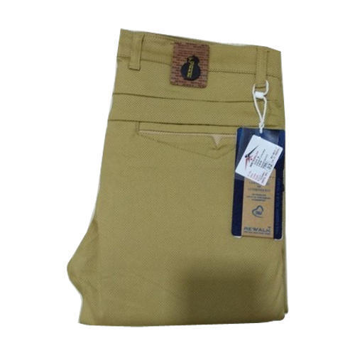 पुरुषों की लवरी फॉर्मल कॉटन ट्राउजर मशीन और हैंड वॉश आरामदायक या हल्का वजन