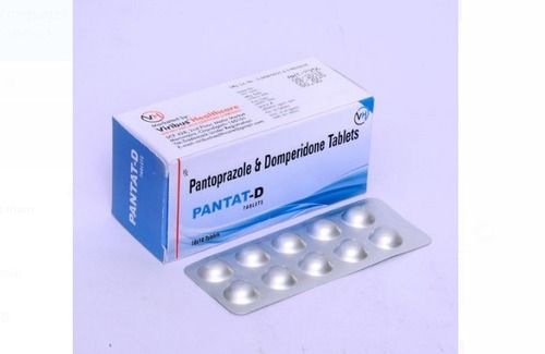 Pantat-D, Pantoprazole & Domperidone Tablets To Treat Peptic Ulcers General Medicines