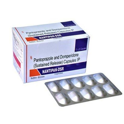 Pantoprazole And Domperidone Capsules, 10X10 Capsules  General Medicines