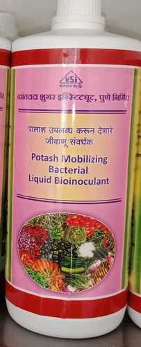 Potash Mobilizing Bacterial Liquid Bioinoculant Fertilizers For Agriculture , Pack Of 1 Liter