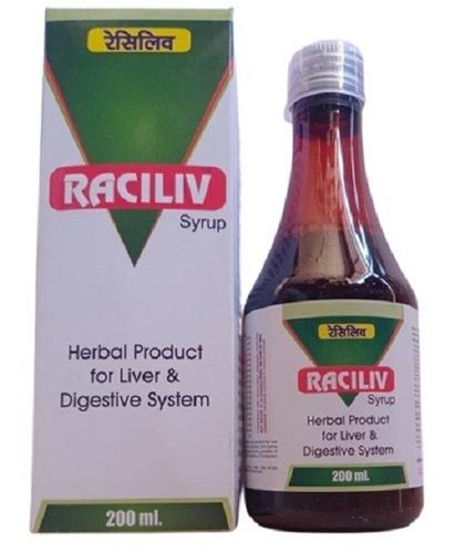 Raciliv Ayurvedic Syrup Herbal Product For Liver And Digestive System General Medicines