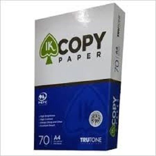Ultra Smooth Surface Light Weight And Eco Friendly Plain White A4 Paper