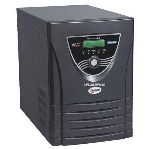 Black Microtek Ups, Jmsw 5.7Kva, 72V Pure Sinewave For Office Use, Long Lasting Battery 