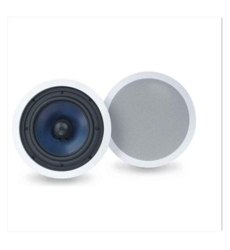 Black  Polk Audio Rc60I Two Way In Ceiling Speaker Used For Provide A Separate Frequency Selection