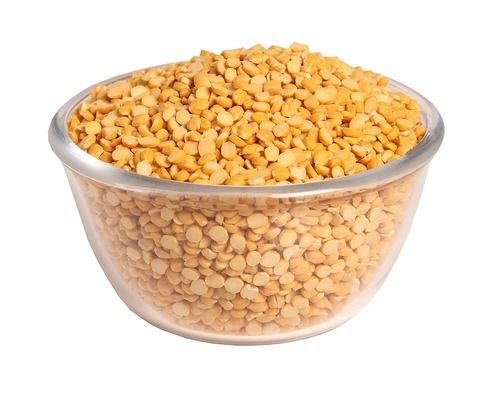 100% Fresh And Organic Yellow Loose Chana Dal With High In Protein, 6 Months Shelf Life 