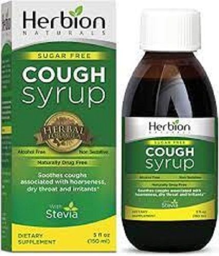 Herbion Cough Syrup Sugar Free, 100 Ml Bottle General Medicines