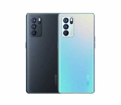 4,000Mah Battery 6.4 Inch Amoled Display Oppo Reno 6 5G Blue Color Android Version: 11