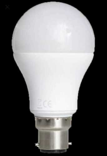 7 W, Round Shape B-22 Ceramic E27 Gls White Cool Day Light Led Bulb Body Material: Aluminum