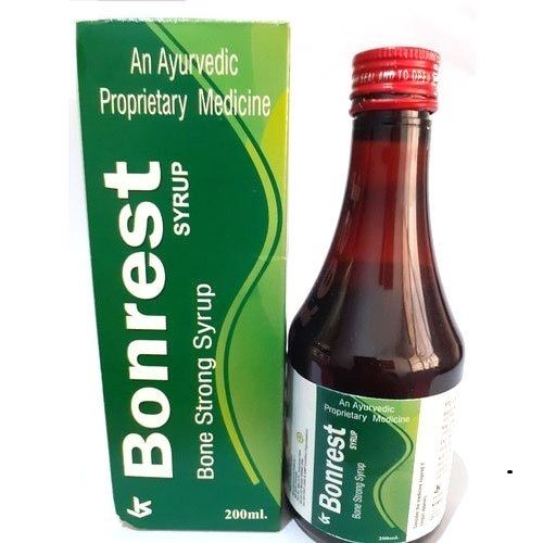 Ayurvedic Bonrest Syrup 200 Ml For Treat The Common Cold Like Sneezing, Watery Eyes Or Itchy/watery Nose And Throat