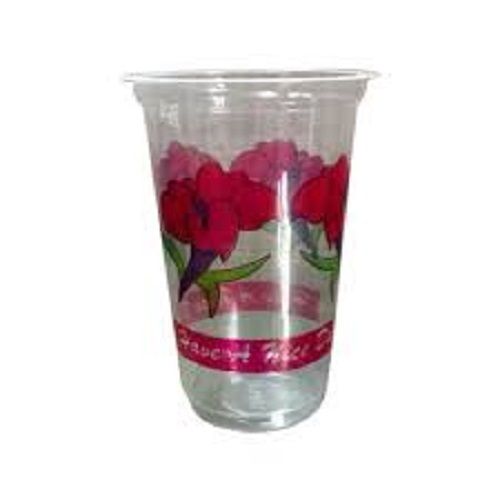 Bio Degradable Light Weight And Recyclable Printed Disposable Plastic Glass