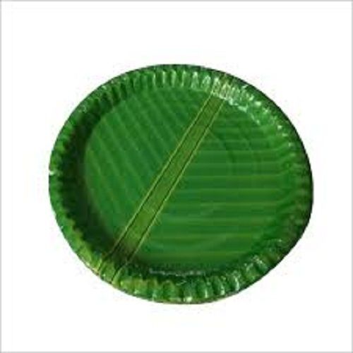 Biodegradable Light Weight And Recyclable Round Disposable Paper Plate