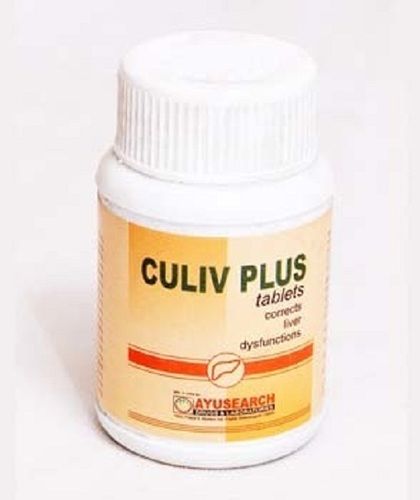 Culiv Plus Tablet Safe Ayurvedic Patent Medicine Reliable Treatment For Liver Disorders