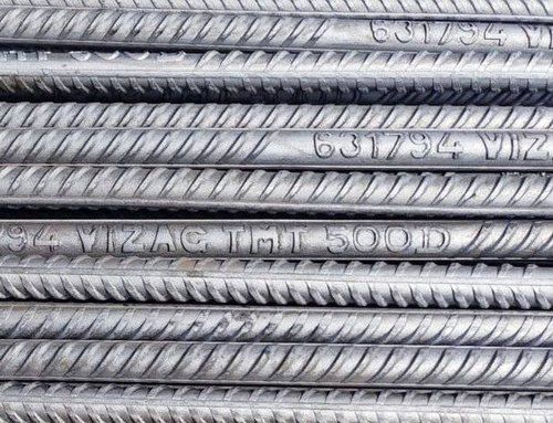 Round Durable Long Lasting Strong And Rust Resistant Mild Steel Tmt Bars For Constructions