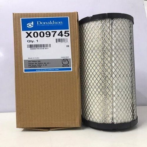 Round Highly Durable Donaldson Paper X009745 Air Dust Filter For Construction And Mining