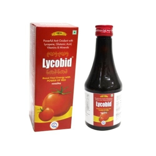 Lycobid Syrup (200 Ml) For Treat Stomach Bleeding, Uneven Heart Rate, Confusion, And Muscle Weakness