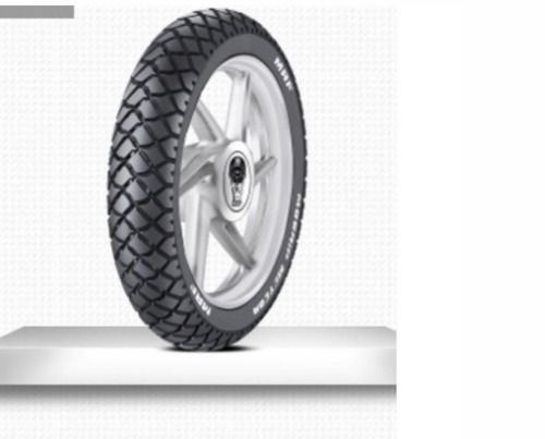 Bias Tires Round Black Rubber And Aluminum Mrf Meteor Two Wheeler Tyres With 10 Inch Diameter