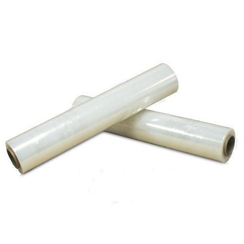 Transparent Plastic Stretch Wrap Poly Film Roll, Length 50 Meter, Thickness 3mm