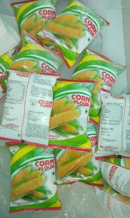 White 100% Natural High In Protein And Gluten Free Corn Flour