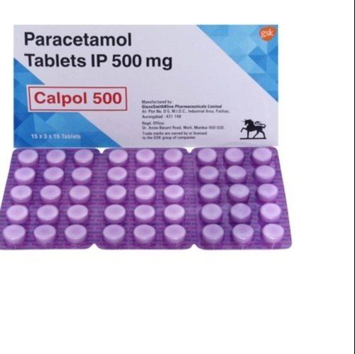 Paracetamol Tablets 500 Mg Tablets at Rs 10/stripe