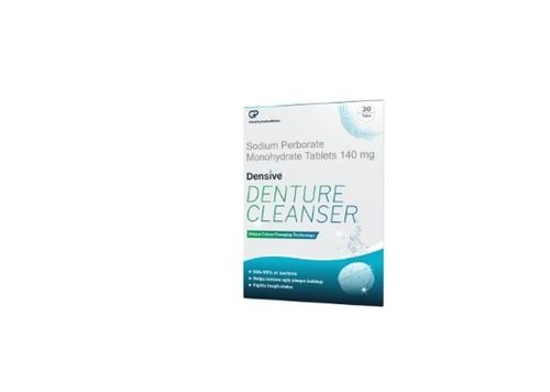 Denture Cleanser Sodium Perborate Monohydrate 140 Gram To Help Remove Mucus General Medicines