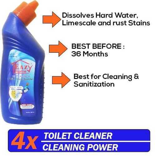 Eazy Home 4X Toilet Cleaner Liquid For Killing Germs Shelf Life: 36 Months