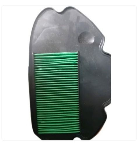 Green And Black Plastic Two Wheeler Air Filter For Honda Activa 125, 10mm Thick