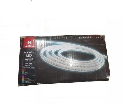 Led Ac Strip Light With 20 Meter Length And 6.5 Watt For Decoration Uses