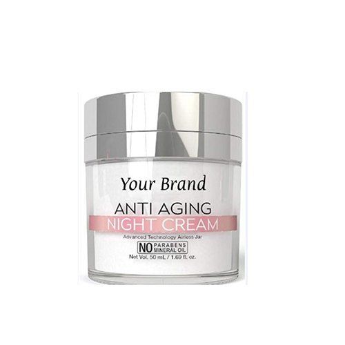 Your Brand Anti Aging Night Cream, Non-Greasy And Long-Lasting Age Group: Any Person