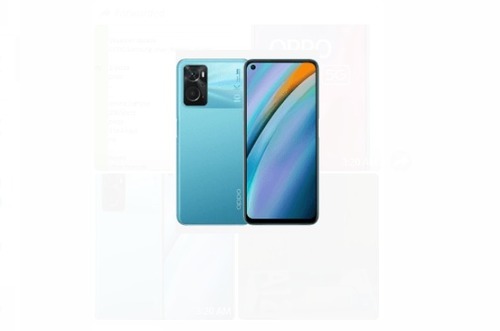 Oppo K10 Blue Smartphone - 6 Gb Ram, 128 Gb Storage, 6 Inch Amoled Display, 5000mah Battery, 16 Mp Camera, Face Beauty 8.0