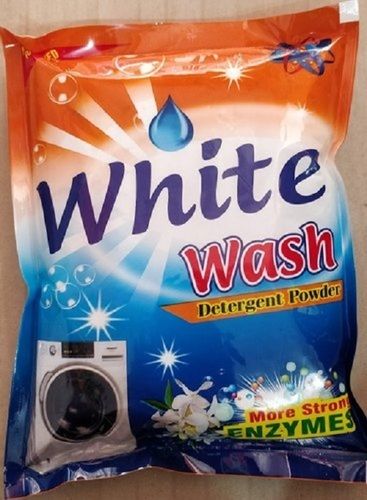 Environment Friendly White Wash Detergent Powder For Laundry (1 Kg Plastic Packet) Apparel