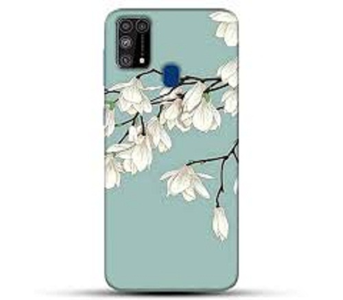 Sleek And Beautiful Durable Comfortable Grip Printed Mint Green Color Mobile Back Cover - Rubber Material, Compatible With Multiple Phone Models, Textured Design For Enhanced Grip, Raised Edges For Screen Protection