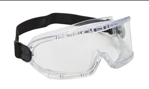 Transparent Poly Carbonate, Non Breakage, Scratch Resistant Safety Goggles 