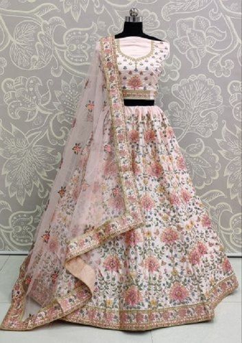 Marriage Indian Wear Silk Lehenga Choli | Shaadi Sangeet Sagaai Dress
