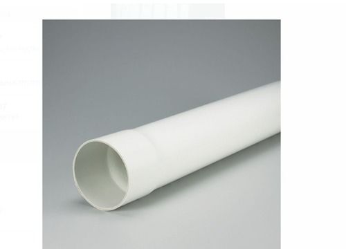 White Pvc Plastic Pipe With 5 Meter Length And Anti Leakage Properties