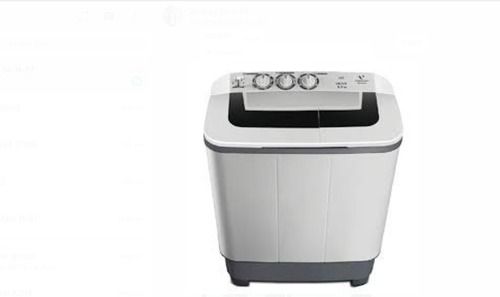 White Semi-automatic Top Loading Washing Machine, Capacity 8 Kg