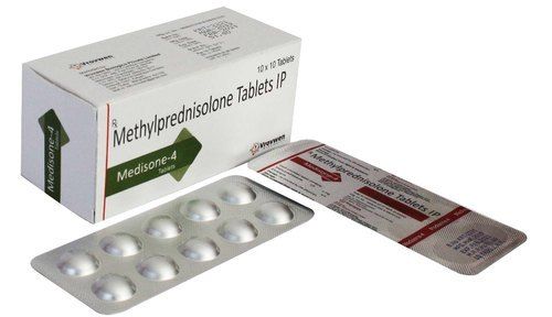 Allopathic Methylprednisolone Tablets (Pack Size 10X10 Tablets) Medicine Raw Materials