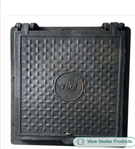 Black Full Floor Square Plastic Heavy Duty Manhole Cover