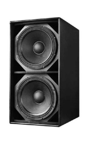 Black Benson Acoustics Speaker System With 18 Inch Size And 34 Watt For Events  Cabinet Material: Plastic