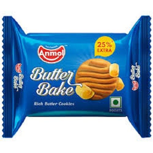 Crisp Delicious Cookies With The Rich Taste Of Pure Anmol Butter Bake Biscuit  Fat Content (%): 18.2 Percentage ( % )