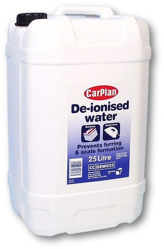 Deionized Water (Prevents Furring And Scale Formation)